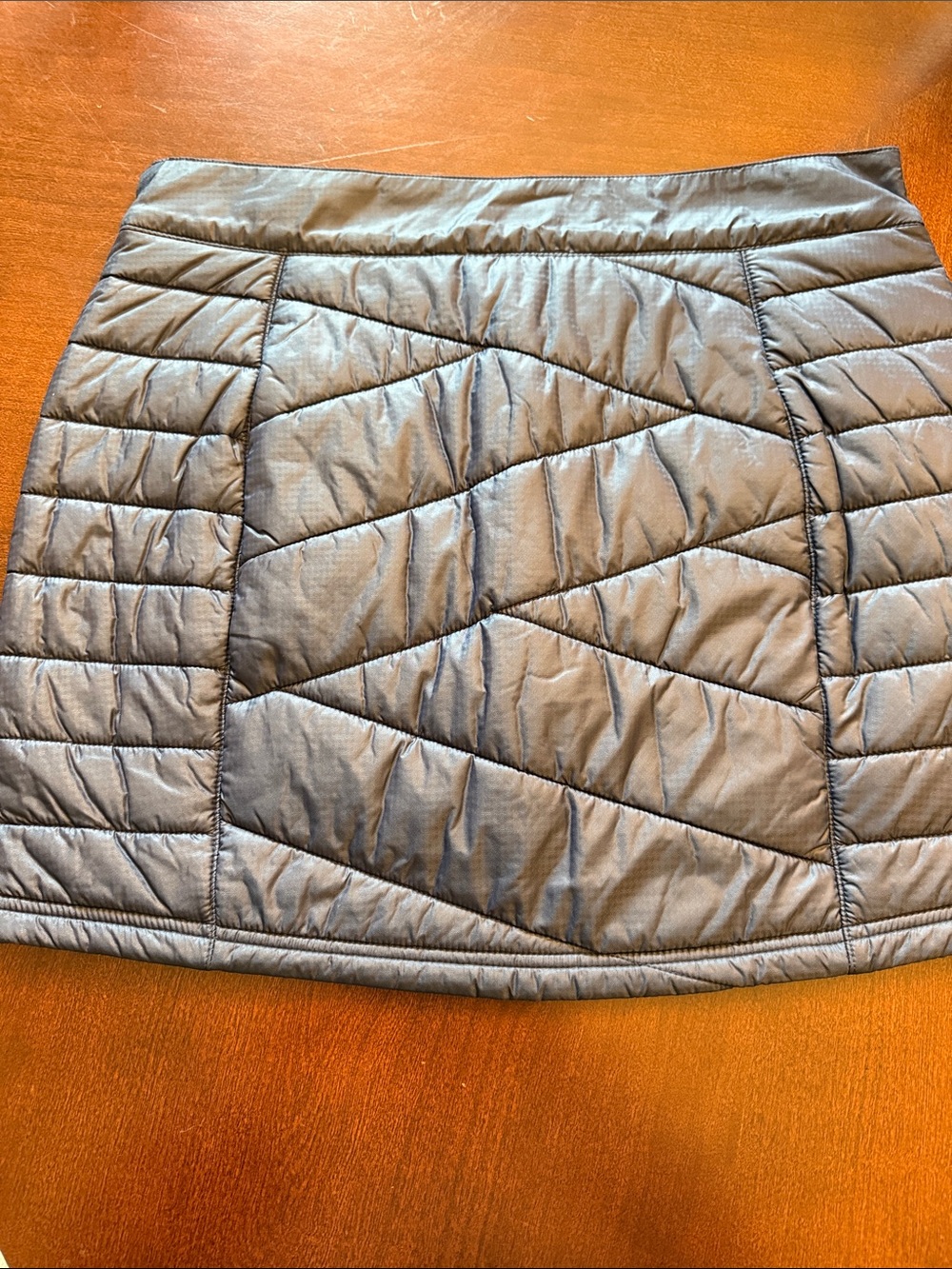 Smartwool navy blue Quilted Mini Skirt with Side Zip - Picture 5 of 5